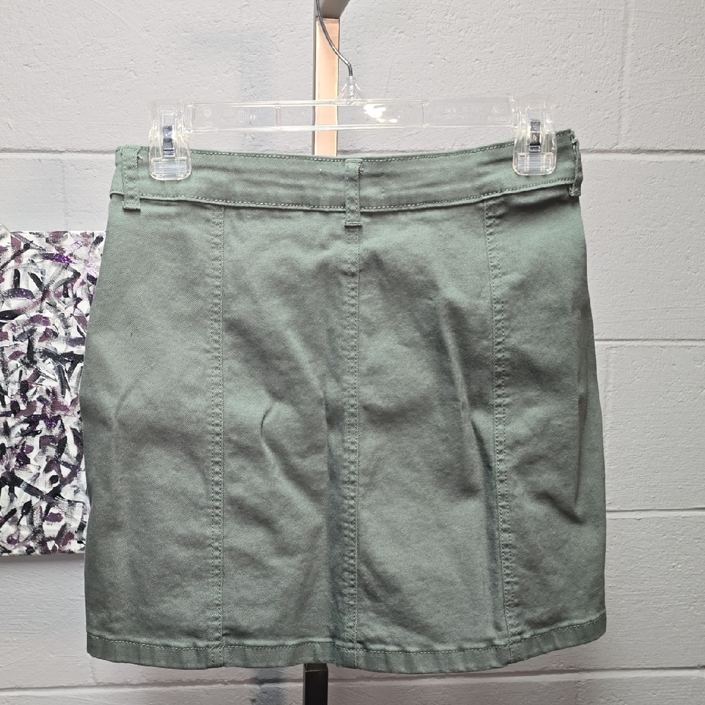 Forever 21 Green Mini Pencil Skirt Casual - Picture 6 of 9
